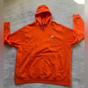 Orange Nike Hoodie